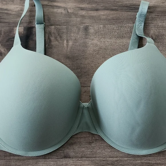 Victoria's Secret T-Shirt Push Up Full Coverage Green 40DD Bra - Picture 5 of 14